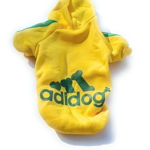 Adidog Yellow Sweatshirt for Dogs